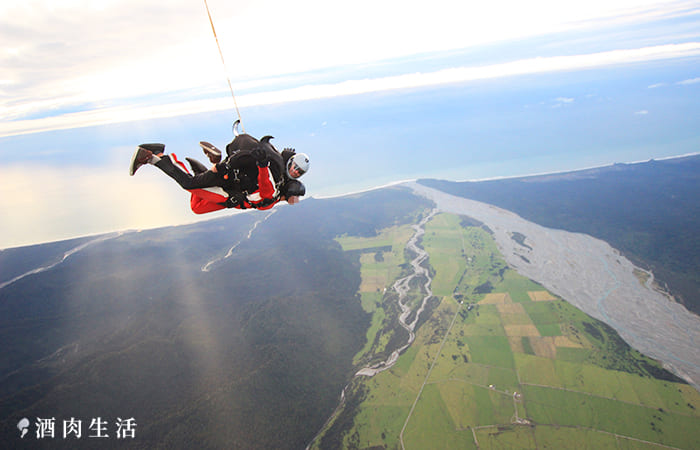 北北酒肉生活-紐西蘭01-Franz-Josef冰川高空跳傘-Skydive-franz-24